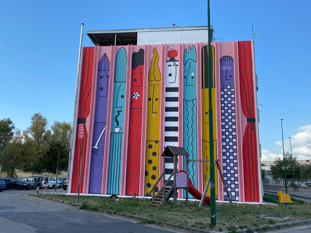 “Su con il Murales”: creatività urbana a Marigliano